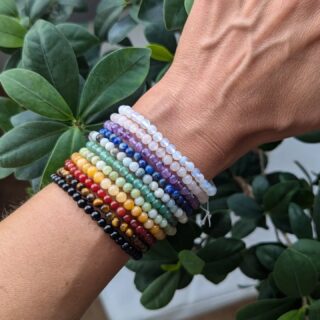 Brighten up your style with a splash of fun and positive energy! ✨💖 These dazzling 4mm gemstone bracelets are perfect for adding a vibrant touch to your look. 

Stack, mix, and match your favorites to express your mood and complement every outfit! 🌈🤩💚