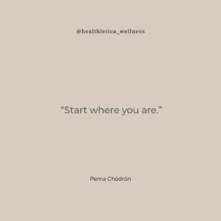 Start where you are. 
Not when life feels perfect. Not when you feel ready. 
Right here — in the middle of your real, messy, beautiful day — is the perfect place to begin. 
Every breath, every movement, every small act of care counts. 
Your wellness journey starts with the moment you choose yourself. 💚