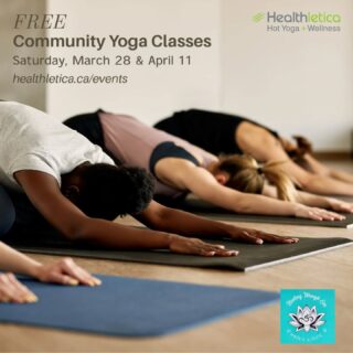 ✨ Community Yoga Classes Are Back! ✨

Join us on March 28 and April 11 for rejuvenating Hatha Yoga classes led by our incredible yoga teacher trainees from the Healing Through Om YTT program. These sessions are part of their certification journey — and a beautiful chance for you to support them while enjoying a grounding, feel‑good practice.

Whether you’re brand‑new to yoga or a long‑time practitioner, everyone is welcome. 💚💙

Bring your mat, water, and comfy clothes, and come move, breathe, and grow with us.

🧘‍♀️ Class Details
• Style: Hatha Yoga
• Level: All levels
• Duration: 60 minutes
• Cost: Free
• Multiple class times available on each date — view the schedule when you register

✨ Preregistration is required: healthletica.ca/events

Let’s fill the studio with community, connection, and good energy as we cheer on our yoga teacher trainees. See you on the mat!