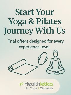 New to Healthletica? Your mat is waiting. 🧘🏻

Whether you’re dipping your toes in, starting fresh, or joining with a friend, we’ve got a trial option to help you feel supported from day one.

🧘‍♀️ Choose your trial offer:

💜 First Timer Offer – $60
30 days of unlimited yoga & Pilates

🧡 Solo Newbie Offer – $139
1:1 Yoga or Pilates 101 orientation
30 days of unlimited yoga & Pilates

💙 Buddy Newbie Offer – $105/person
Semi-private Yoga or Pilates 101 orientation
30 days of unlimited yoga & Pilates

Your practice, your pace — we’ll guide you every step of the way.

Start here: healthletica.ca/trial-offers 💚

#Healthletica #YogaForBeginners #PilatesNewbie #FirstTimer #TrialOffer #BoltonWellness #YogaStudioCaledon #PilatesStudio #SupportiveCommunity #MindfulMovement