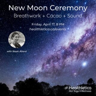 ✨ New Moon Ceremony • April 17 at 8 PM ✨
Early bird pricing ends April 1 • Register at healthletica.ca/events
The New Moon is a powerful moment to reset, wipe the slate clean, and plant new seeds of intention. It invites us to pause, soften, and begin again.
This ceremony weaves together Somatic Breathwork, Sacred Cacao, and Sound Healing to help you disconnect from the noise of the outside world and reconnect with yourself and nature.
Through Somatic Breathwork Therapy, you’ll bring up, break up, and release thoughts and emotions that no longer align with who you truly are. Sacred Cacao will open the heart and support deep physical and emotional release. Sound healing will clear, charge, and harmonize your energy with soothing vibration.
This April 17 New Moon carries a rare and potent alignment: seven planets gathering in Aries, creating a once‑in‑a‑lifetime energetic reset. Aries energy is bold, clear, and forward‑moving — the perfect frequency for new beginnings, courage, and purposeful action.
Join us for an evening of stillness, intuition, and renewal. Reflect on what has passed, anchor into what’s calling you next, and step into the next phase of your life with clarity, direction, and intention.
🌑✨ A powerful new beginning awaits. ✨
#MoonCeremony #NewMoon #somaticbreathwork #cacaoceremony #soundhealing