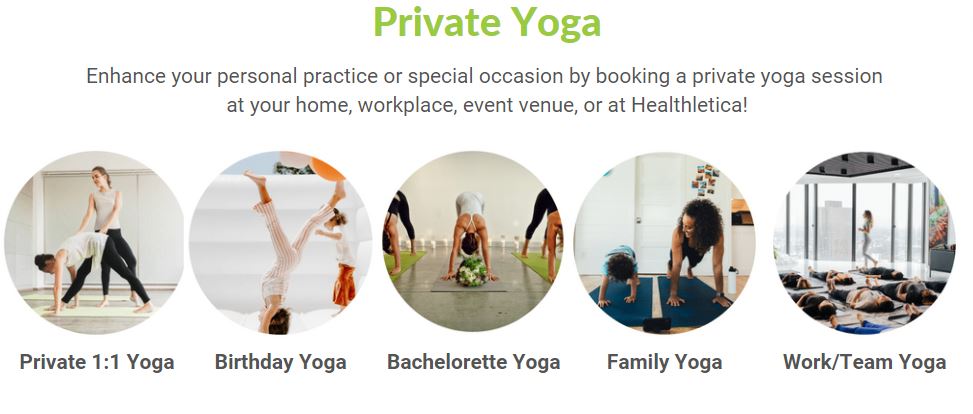 Private Yoga - Healthletica Hot Yoga + Wellness