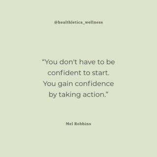You don’t need to feel ready — you just need to begin. Confidence comes from doing the work, showing up for yourself, and proving you can. One mindful step at a time. 💚
